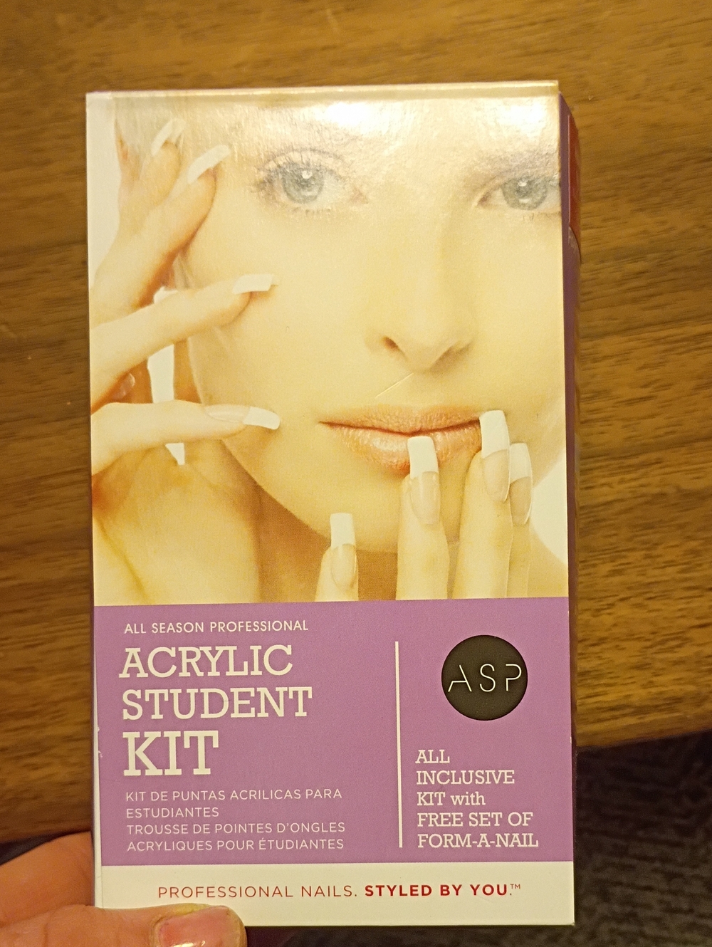 Acrylic Student Kit by ASP - Purple/White Box
